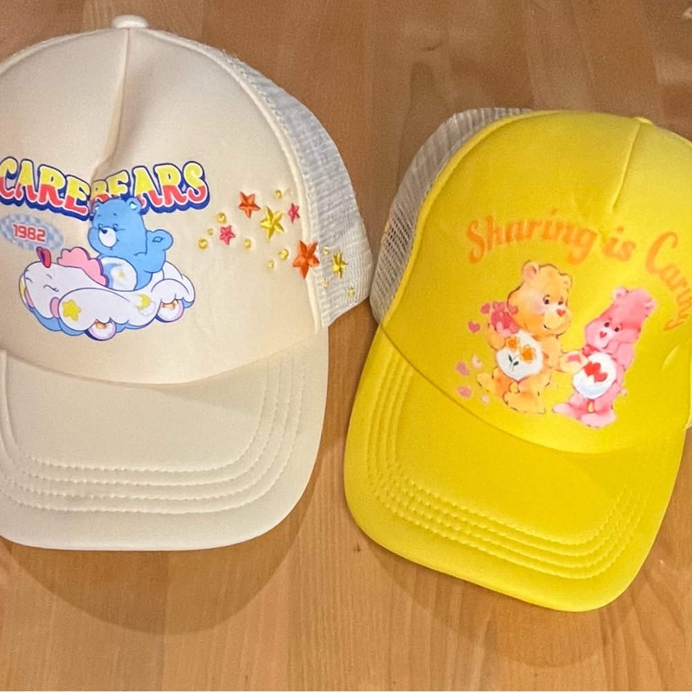 Bundle of Two Carebears Hats Sharing is Caring